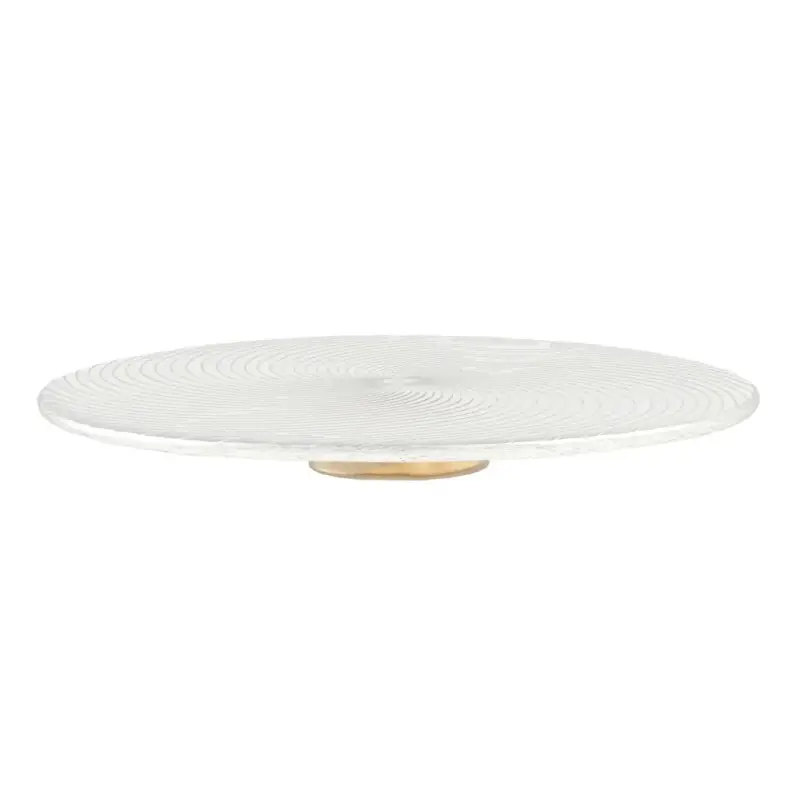 My Glass Studio Cake Stand, White - Set of 2 - Dia: 35 cm, H: 4 cm My Glass Studio Cake Stand, White - Set of 2 - Dia: 35 cm, H: 4 cm