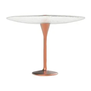 My Glass Studio Cake Stand, Clear - Set of 2 - Dia: 30 cm, H: 20 cm