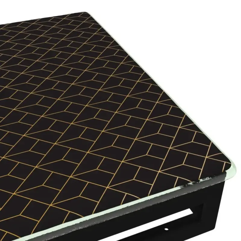 My Glass Studio Tiered Serving Platter, Black - 27.0 x 27.0 x 6 cm My Glass Studio Tiered Serving Platter, Black - 27.0 x 27.0 x 6 cm