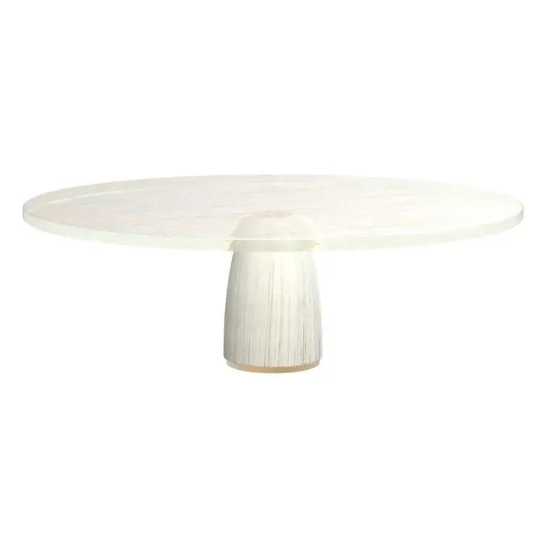 My Glass Studio Small Cake Stand, Tan - Set of 2 - Dia: 21 cm, H: 7 cm My Glass Studio Small Cake Stand, Tan - Set of 2 - Dia: 21 cm, H: 7 cm
