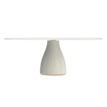 My Glass Studio Cake Stand, White - Set of 2 - Dia: 33 cm, H: 11 cm