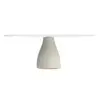 My Glass Studio Cake Stand, White - Set of 2 - Dia: 33 cm, H: 11 cm