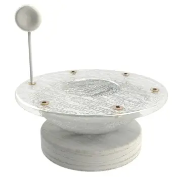 My Glass Studio Cake Pop Holder, White - Set of 2 - Dia: 15 cm, H: 5 cm