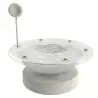 My Glass Studio Cake Pop Holder, White - Set of 2 - Dia: 15 cm, H: 5 cm