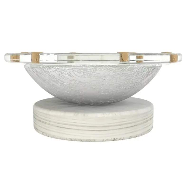 My Glass Studio Cake Pop Holder, White - Set of 2 - Dia: 15 cm, H: 5 cm