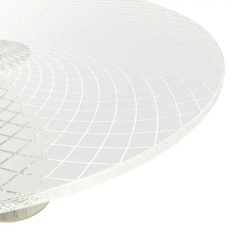 My Glass Studio Cake Stand, White - Set of 2 - Dia: 33 cm, H: 13 cm