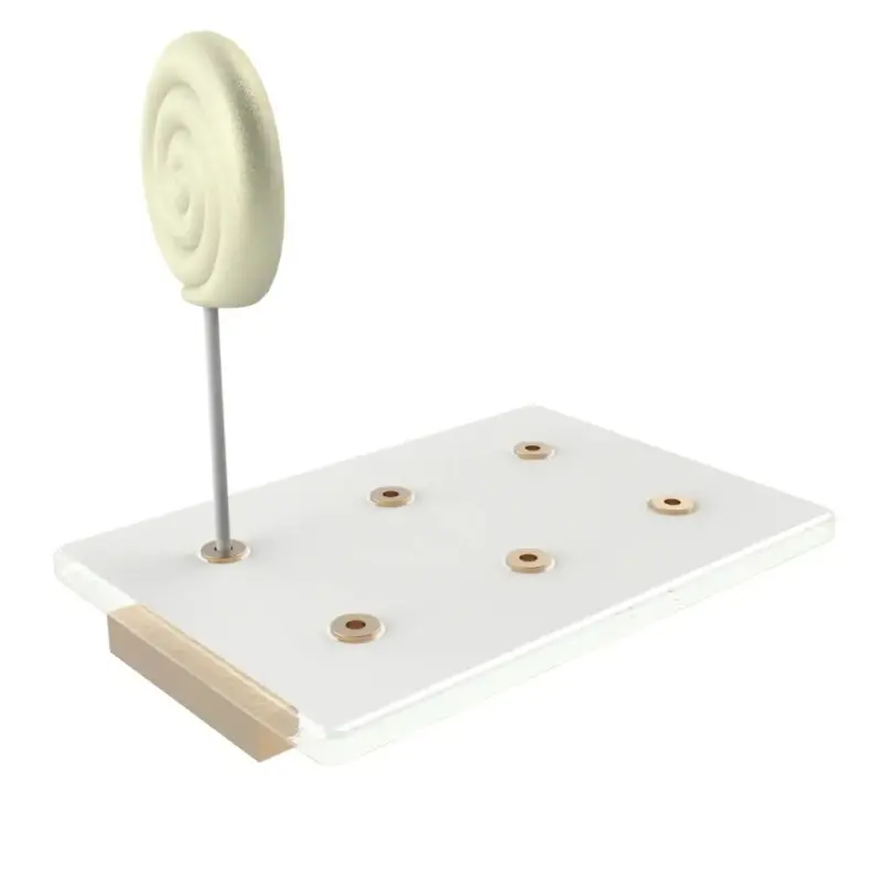 My Glass Studio Cake Pop Stand, White - Set of 4 - 16.0 x 11.0 x 1.8 cm