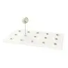 My Glass Studio Cake Pop Stand, White - Set of 12 - 26.0 x 16.0 x 1 cm