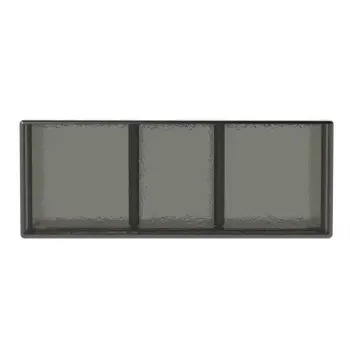 My Glass Studio Sugar Caddy, Grey - Set of 4 - 14.3 x 6.0 x 5 cm