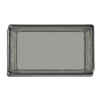 My Glass Studio Sugar Caddy, Grey - Set of 6 - 10.5 x 6.2 x 5 cm