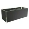 My Glass Studio Sugar Caddy, Grey - Set of 4 - 14.3 x 6.0 x 5 cm
