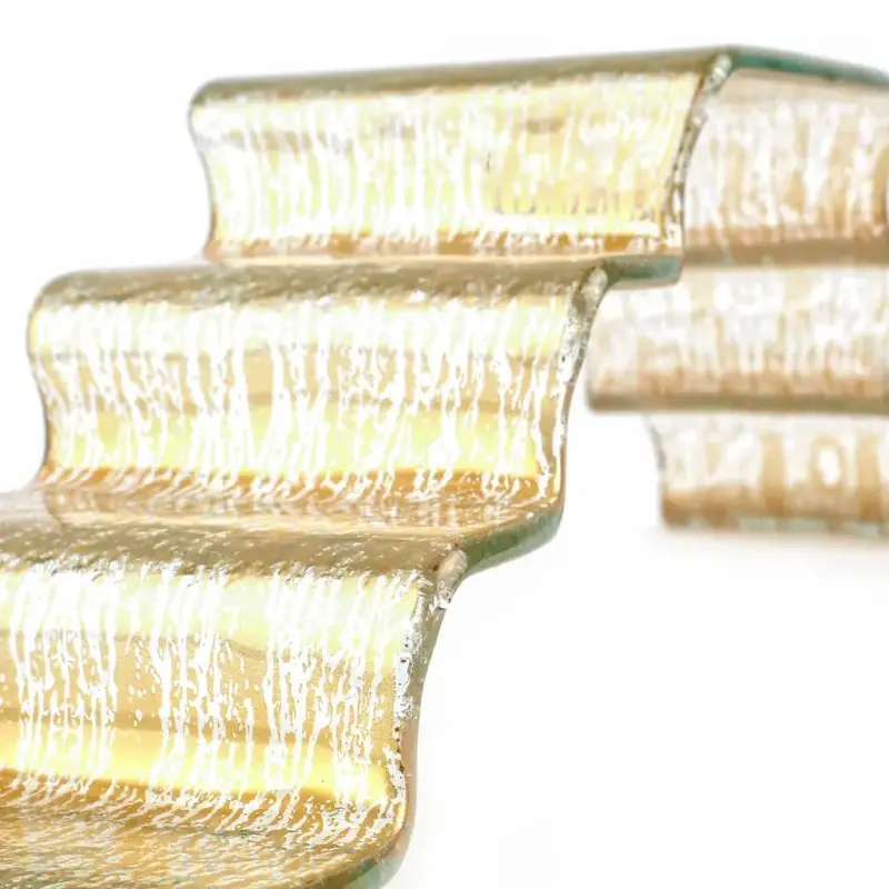 My Glass Studio Petit Fours Stand, Gold - Set of 8 - 33.0 x 9.3 x 9.0 cm My Glass Studio Petit Fours Stand, Gold - Set of 8 - 33.0 x 9.3 x 9.0 cm
