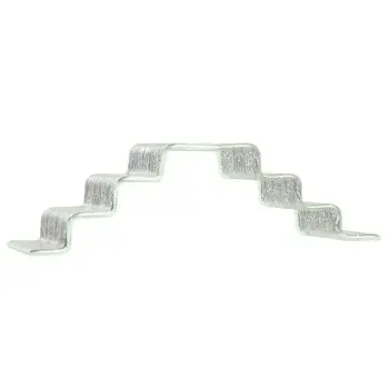 My Glass Studio Petit Fours Stand, Grey - Set of 8 - 33.0 x 9.3 x 9.0 cm