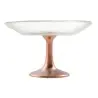 My Glass Studio Petit Fours Stand, Clear - Set of 9 - Dia: 14 cm, H: 8 cm