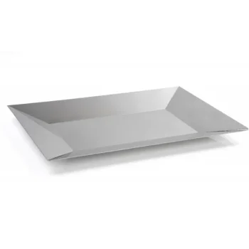 Gold Plated Tray - 39 x 39 cm H: 3.5 cm