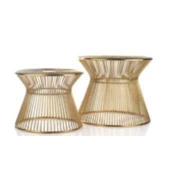 Stockholm Collection Riser Large Gold - 10 in Dia x 8 in H
