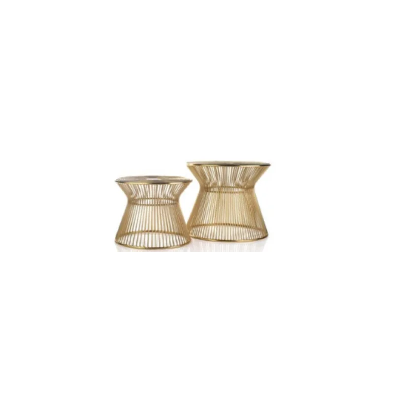Stockholm Collection Riser Large Gold - 10 in Dia x 8 in H