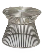 Stockholm Collection Riser Large Silver - 10 in Dia x 8 in H