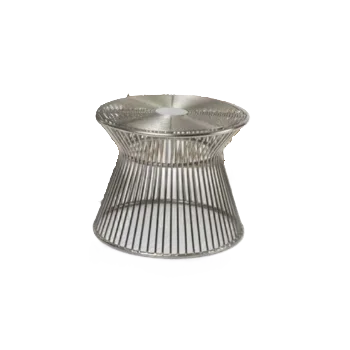 Stockholm Collection Riser Small Silver - 10 in Dia x 8 in H