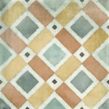 Domino Tan Mix Tile (L:7.874'' x W:7.874'') - Set of 25