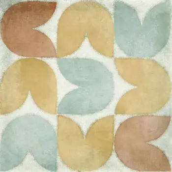 Domino Tan Mix Tile (L:7.874'' x W:7.874'') - Set of 25