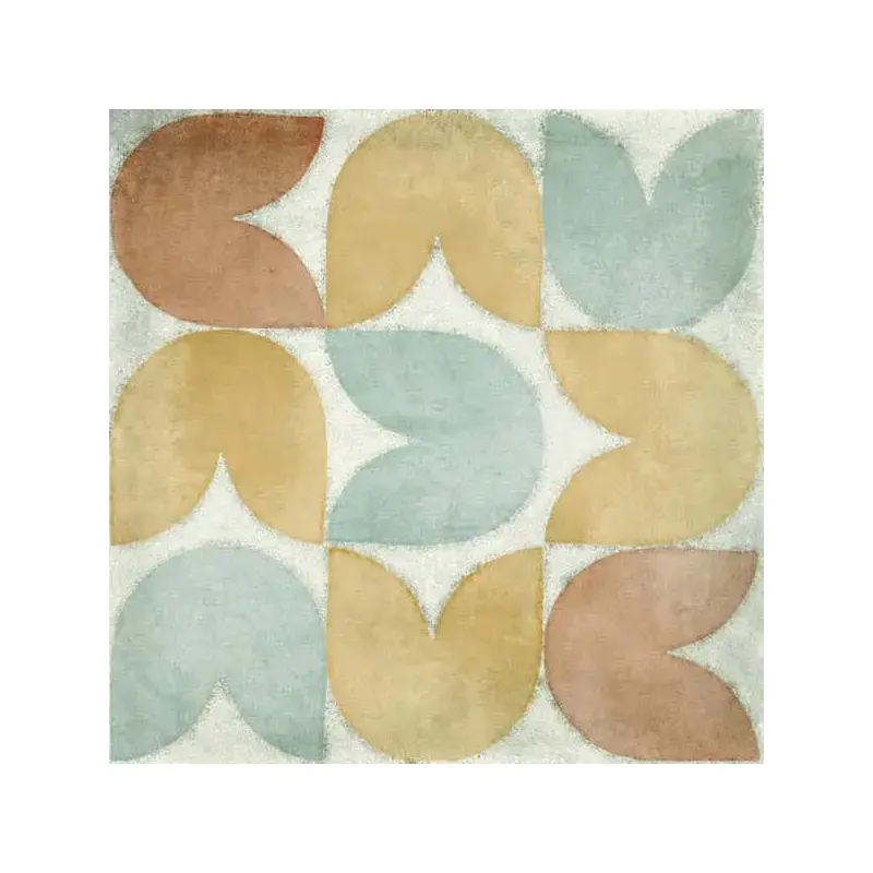 Domino Tan Mix Tile (L:7.874'' x W:7.874'') - Set of 25
