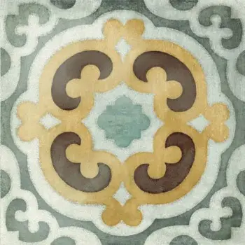 Domino Tan Mix Tile (L:7.874'' x W:7.874'') - Set of 25