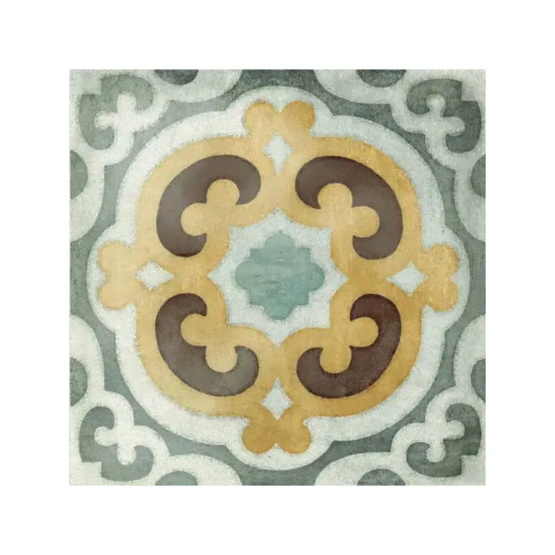 Domino Tan Mix Tile (L:7.874'' x W:7.874'') - Set of 25