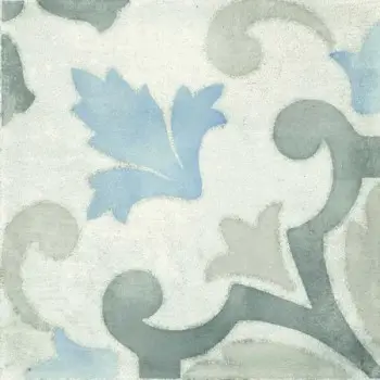 Domino Blue Mix Tile (L:7.874'' x W:7.874'') - Set of 25