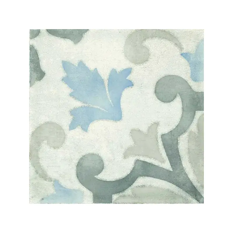 Domino Blue Mix Tile (L:7.874'' x W:7.874'') - Set of 25