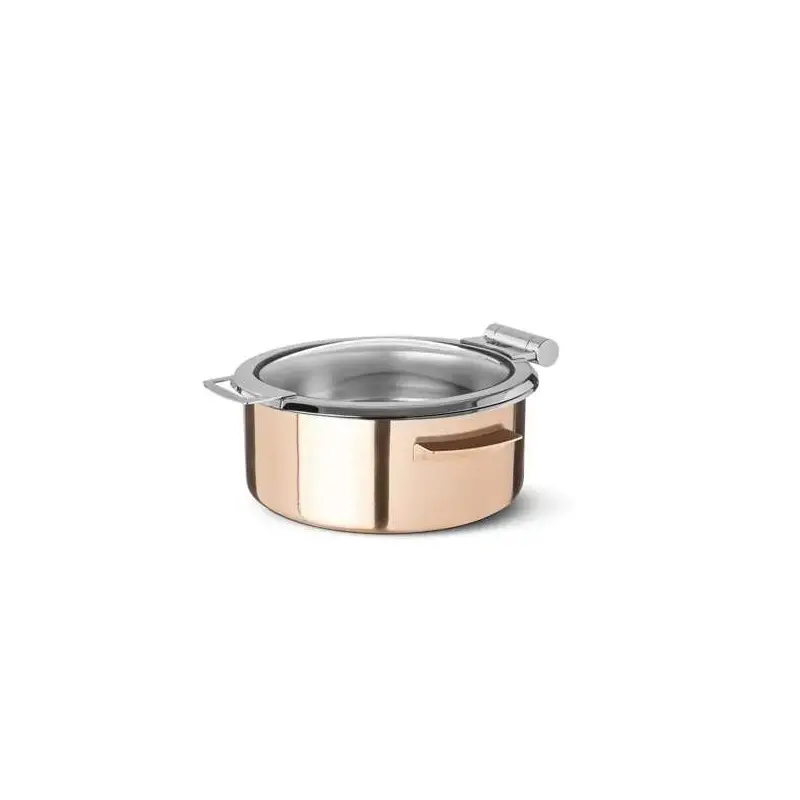 Cosmo Copper Induction Chafing Dish 192.0 Oz (L:12.992'' x W:12.992'')
