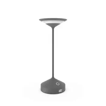 Tempo Charcoal Table Lamp (L:3.937'' x W:3.937'')