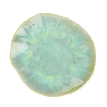 Perla Collection Large Plate - 10 in Dia x 1.3 in H