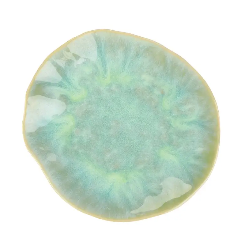 Perla Collection Large Plate - 10 in Dia x 1.3 in H Perla Collection Large Plate - 10 in Dia x 1.3 in H