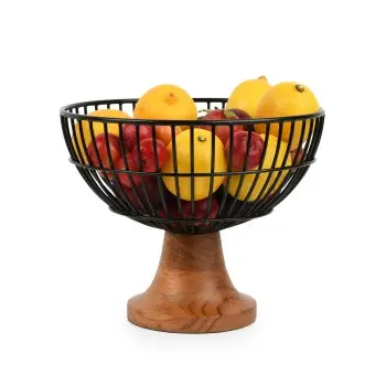 Nordic Collection Fruit Tray - 10 in Dia x 8 in H