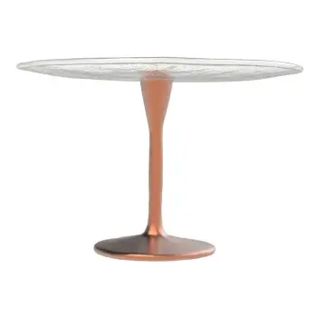 My Glass Studio Cake Stand, Clear - Dia: 24 cm, H: 15 cm