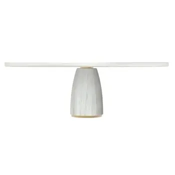My Glass Studio Small Cake Stand, White - Set of 2 - Dia: 21 cm, H: 7 cm