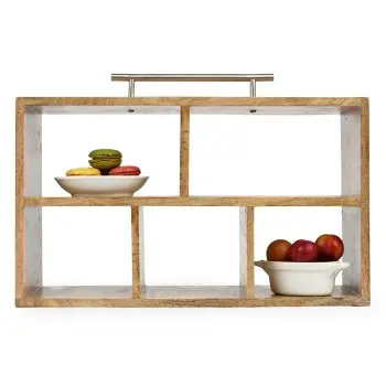 Napa Collection Modern Stand Small - 16 in W x 5.50 in L x 11 in H