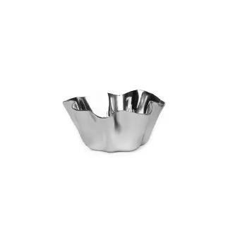 Montenegro Collection Bowl Small Silver - 9 in Dia x 2.75 - Set of 12