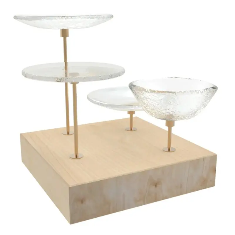 My Glass Studio Nut Bowl, Clear - Set of 4 - 21.5 x 21.5 x 19 cm My Glass Studio Nut Bowl, Clear - Set of 4 - 21.5 x 21.5 x 19 cm