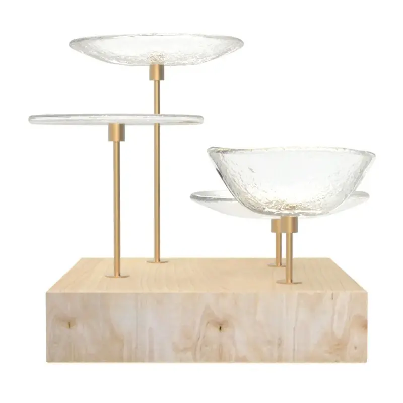 My Glass Studio Nut Bowl, Clear - Set of 4 - 21.5 x 21.5 x 19 cm My Glass Studio Nut Bowl, Clear - Set of 4 - 21.5 x 21.5 x 19 cm