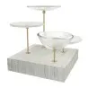 My Glass Studio Nut Bowl, Clear - Set of 4 - 21.5 x 21.5 x 19 cm