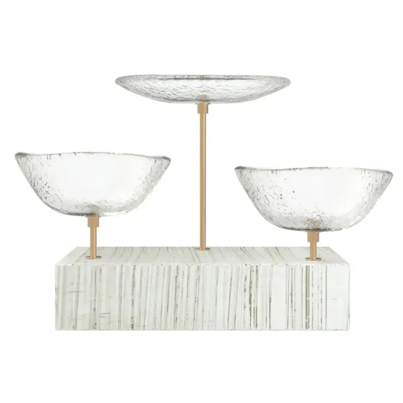 My Glass Studio Nut Bowl, Clear - Set of 4 - 17.5 x 11.0 x 15.0 cm My Glass Studio Nut Bowl, Clear - Set of 4 - 17.5 x 11.0 x 15.0 cm