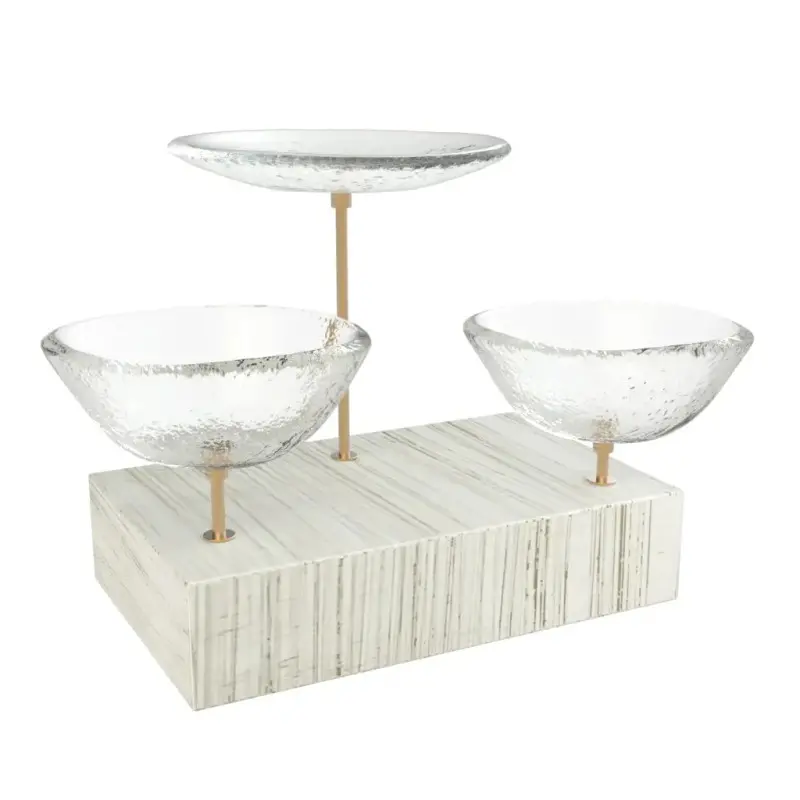 My Glass Studio Nut Bowl, Clear - Set of 4 - 17.5 x 11.0 x 15.0 cm My Glass Studio Nut Bowl, Clear - Set of 4 - 17.5 x 11.0 x 15.0 cm