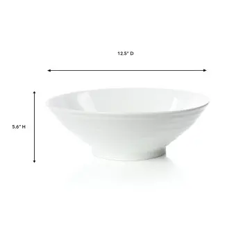 Mona Collection Bowl Small - 8.6 in Dia x 2.3 in H - Set of 2