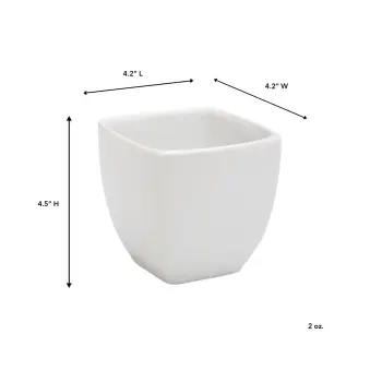 Miso Collection Dish - 2.7 in Dia x 1.7 in H - Set of 48