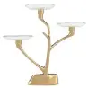 My Glass Studio Petit Fours Stand, Clear - Set of 4 - 35.0 x 13.0 x 31 cm