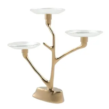 My Glass Studio Petit Fours Stand, Clear - Set of 4 - 35.0 x 13.0 x 31 cm