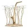 My Glass Studio Petit Fours Stand, Clear - Dia: 25 cm, H: 35 cm