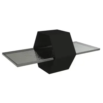 My Glass Studio Petit Fours Stand, Grey - Set of 4 - 20.0 x 9.5 x 8.5 cm